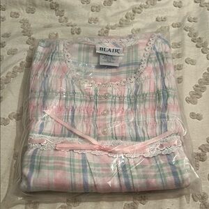 Blair Pastel Plaid Nightgown